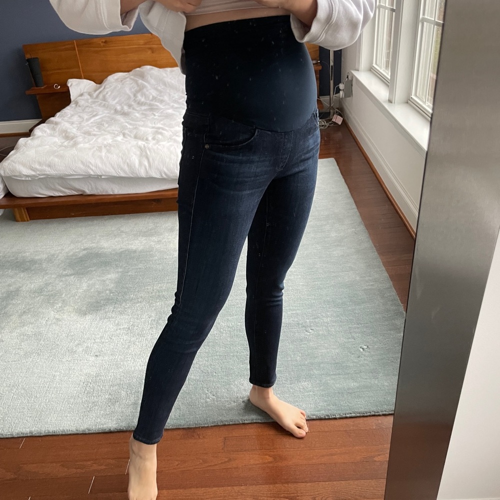 AG Maternity Skinny Ankle Jeans